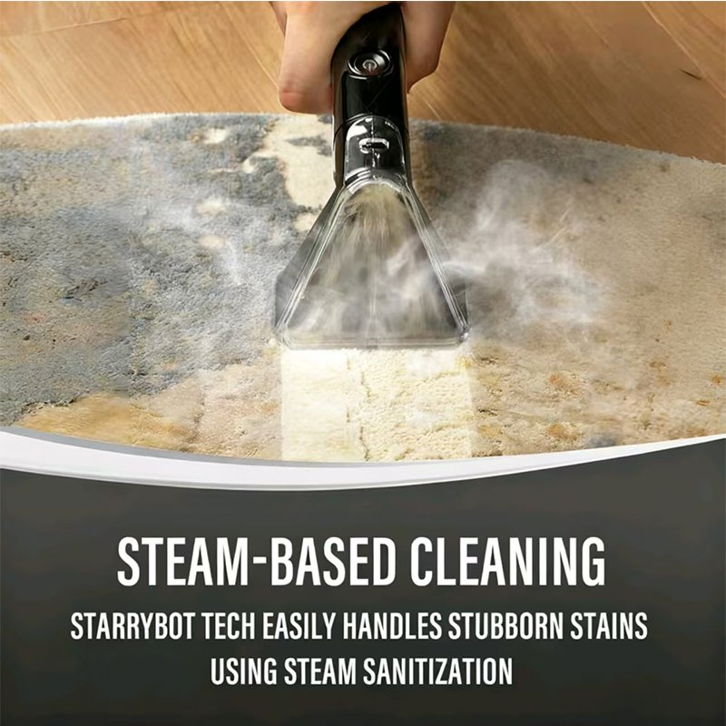 2026 Suzhou Factory Professional Powerful Deep Stain Canister Portable Wet & Dry Steam Cleaner Steam Spot Cleaner for Sofa Car