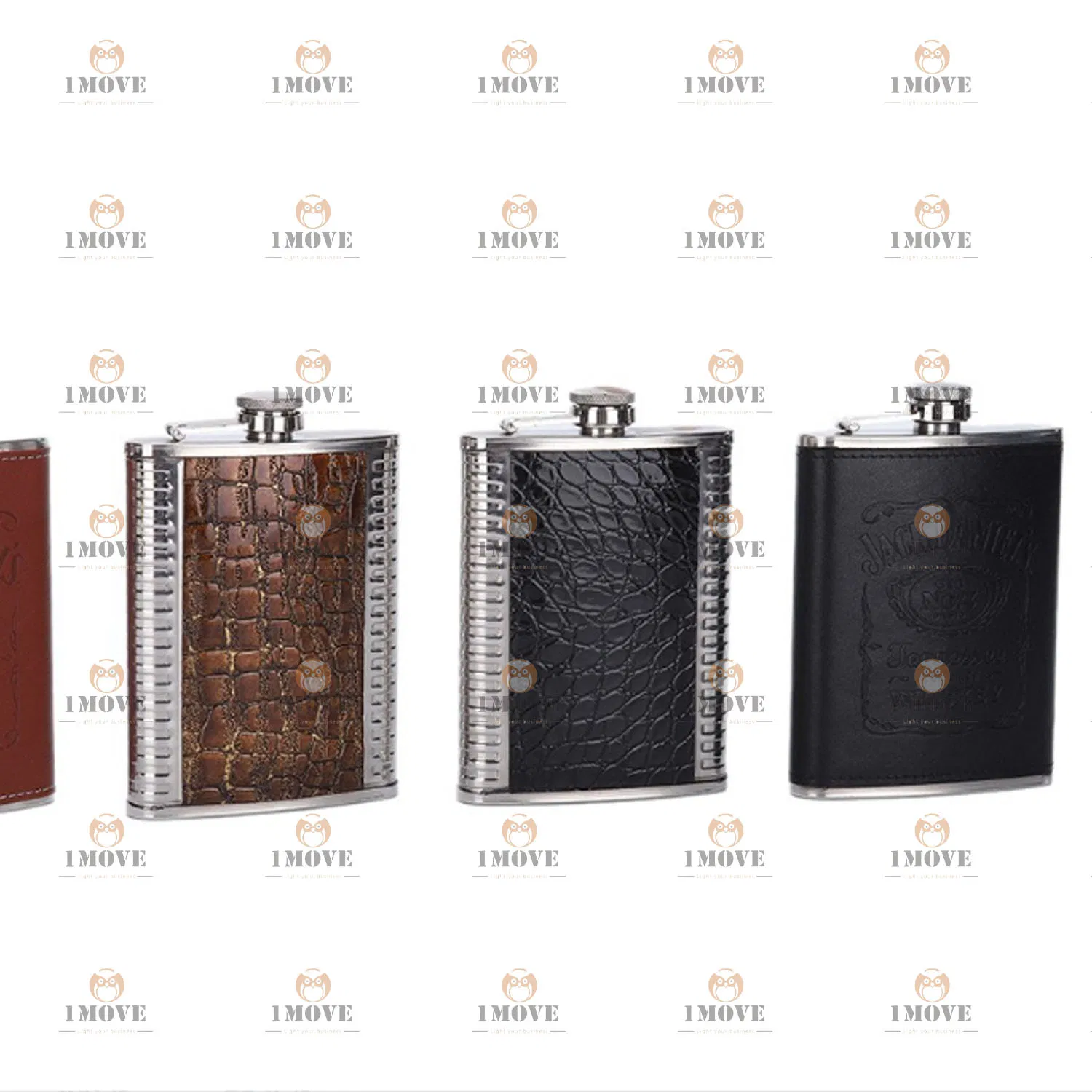 Hot Selling Environmental Friendly Leather Hip Flask