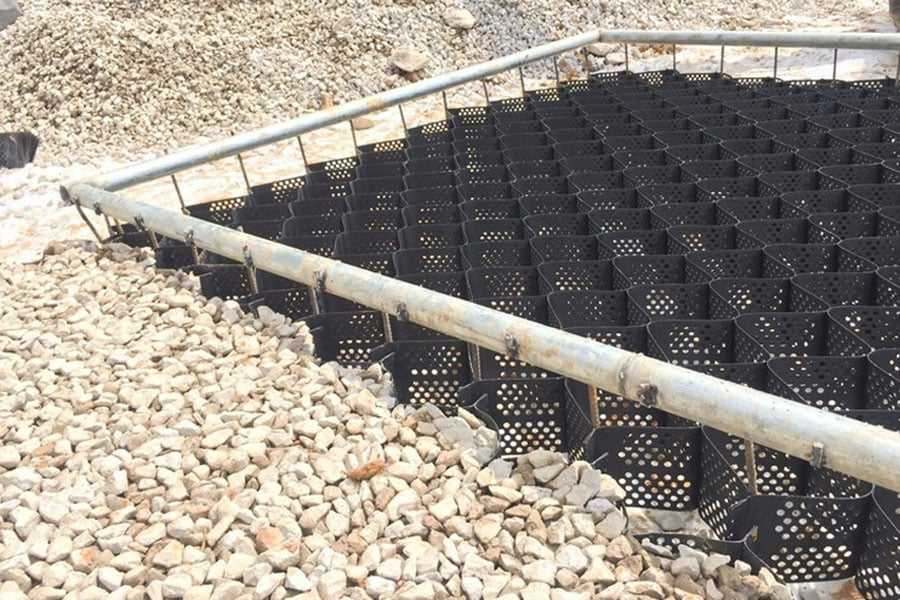 Durable HDPE Geocell for Road Construction and Ground Stabilization