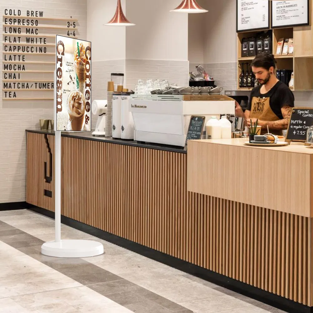 Portable Movable Floor Touch Screen Home TV Smart 32'' Touch Screen with Brevecas