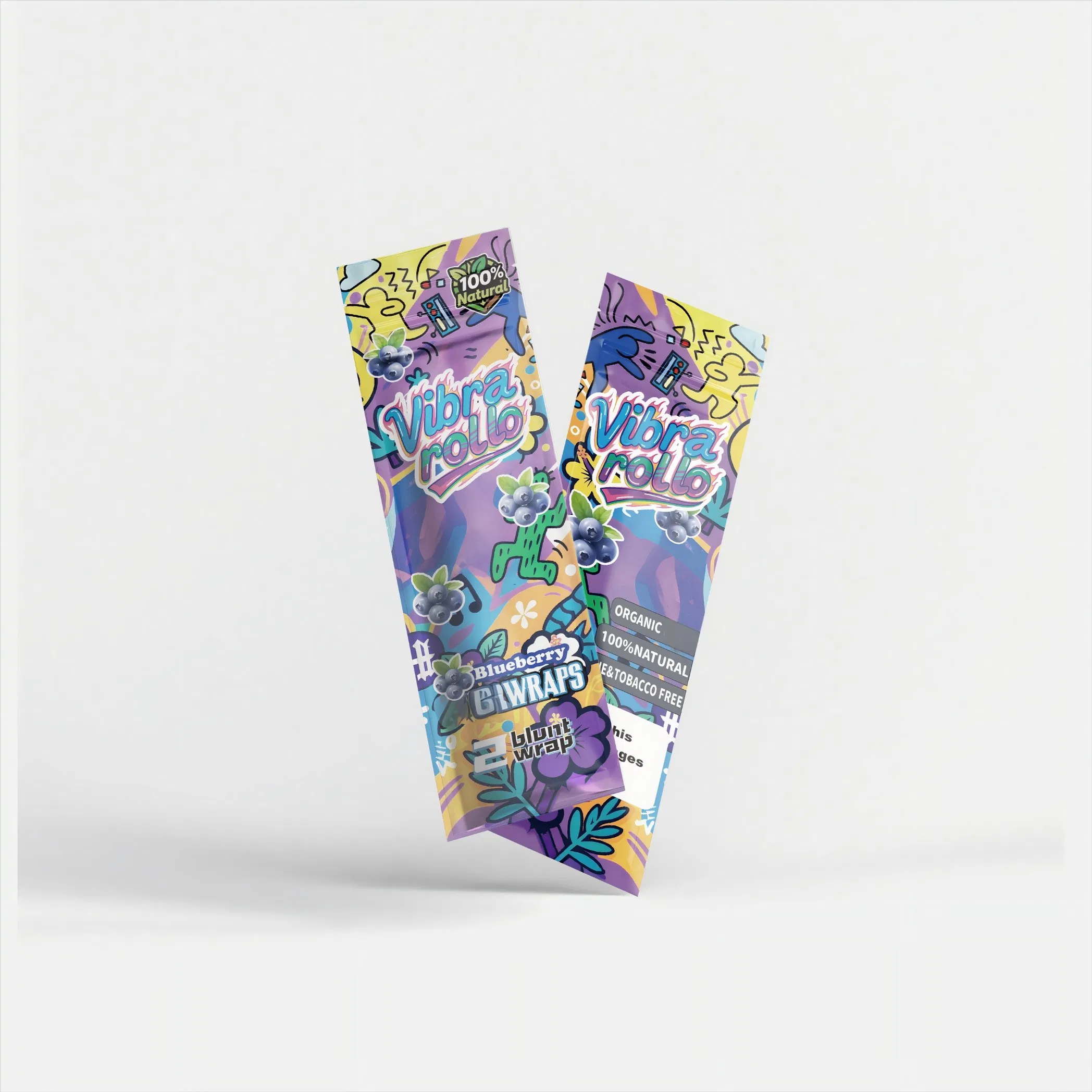 Customized Flavor Smoking Paper Strawberry Flavor Roll Blunt Wraps