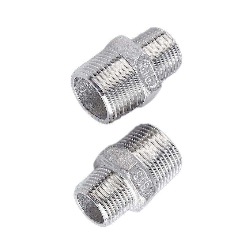 High-Quality 3/4" to 1/2" Male BSPT NPT Reducing Hex Nipple