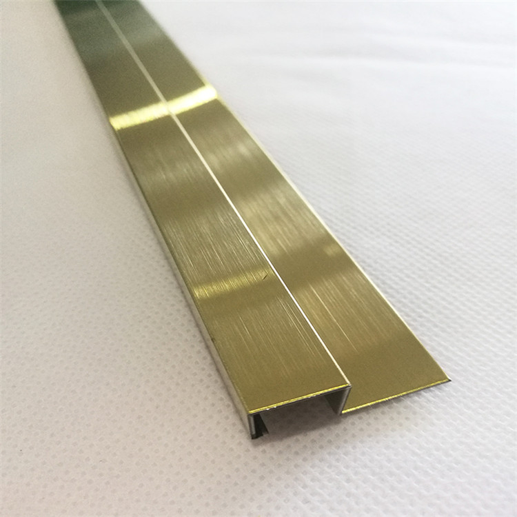 304 Stainless Steel U Channel for Wall Decoration in Hotel