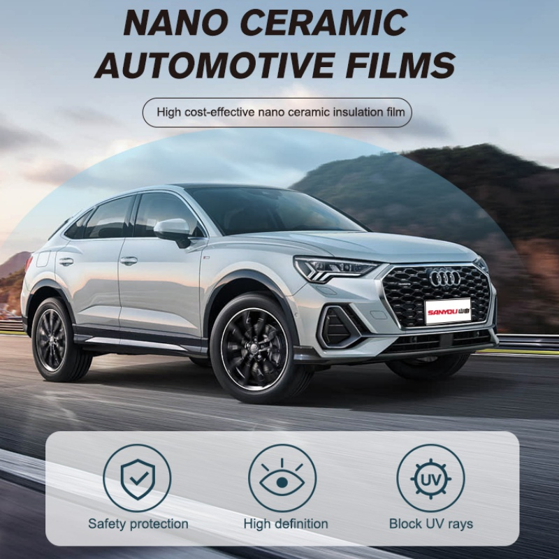 Automotive Glass Primary Window Tint High Perspective Solar Safety Explosion-Proof Protective Film