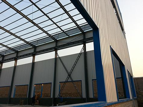 Steel Structure Warehouse Prefabricated Workshop Building Fabrication Prefab Steel Structure Farm Storage Warehouse Metal Building