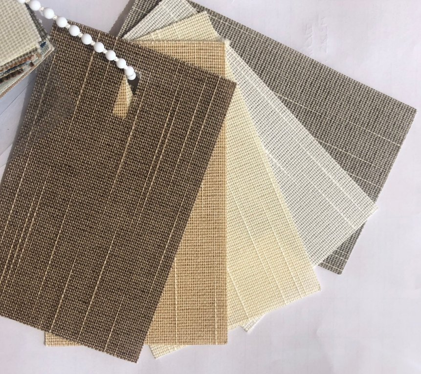 Custom Window Curtain Vertical Blind Fabric 89mm 100mm 127mm