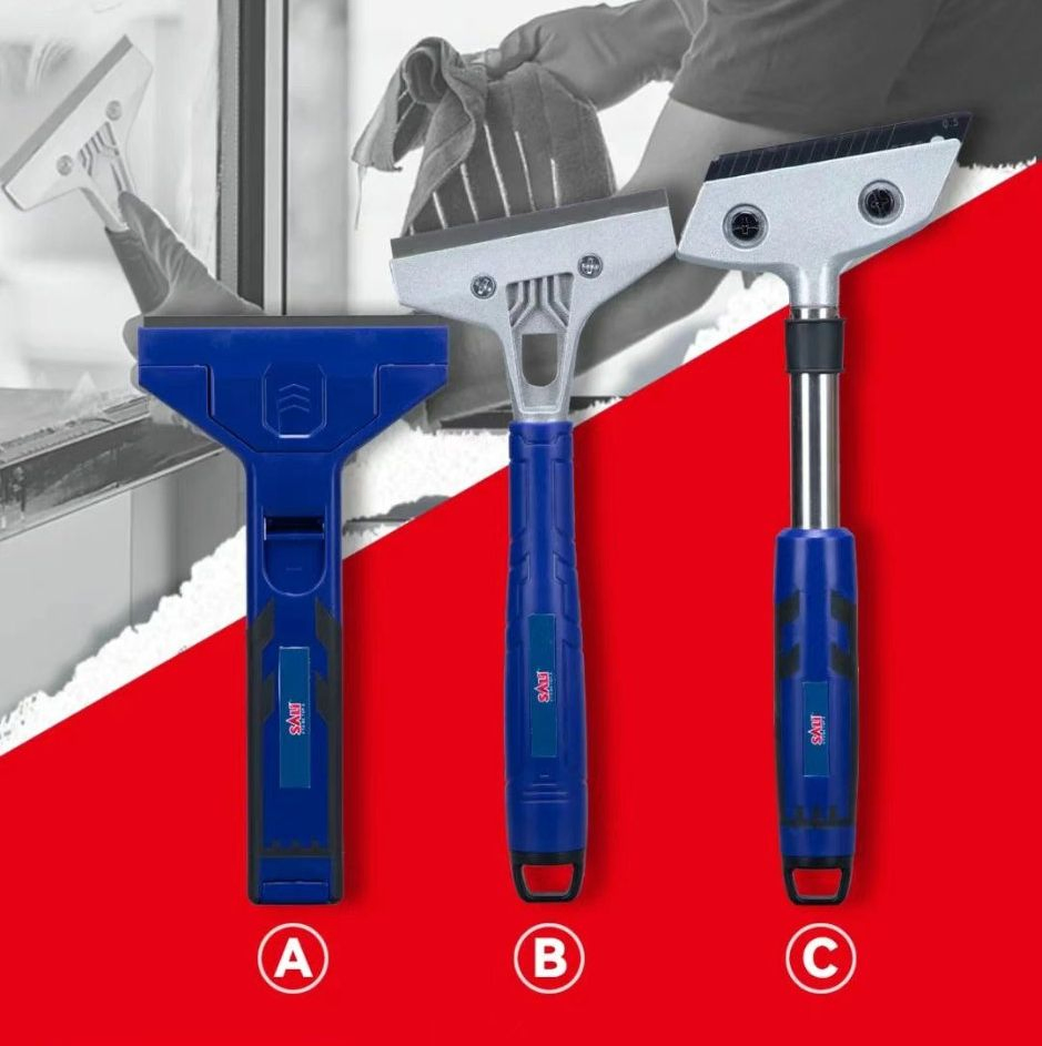 Sali Razor Blade Scraper Cleaning Hand Shovel Knife for Glass Floor Tiles