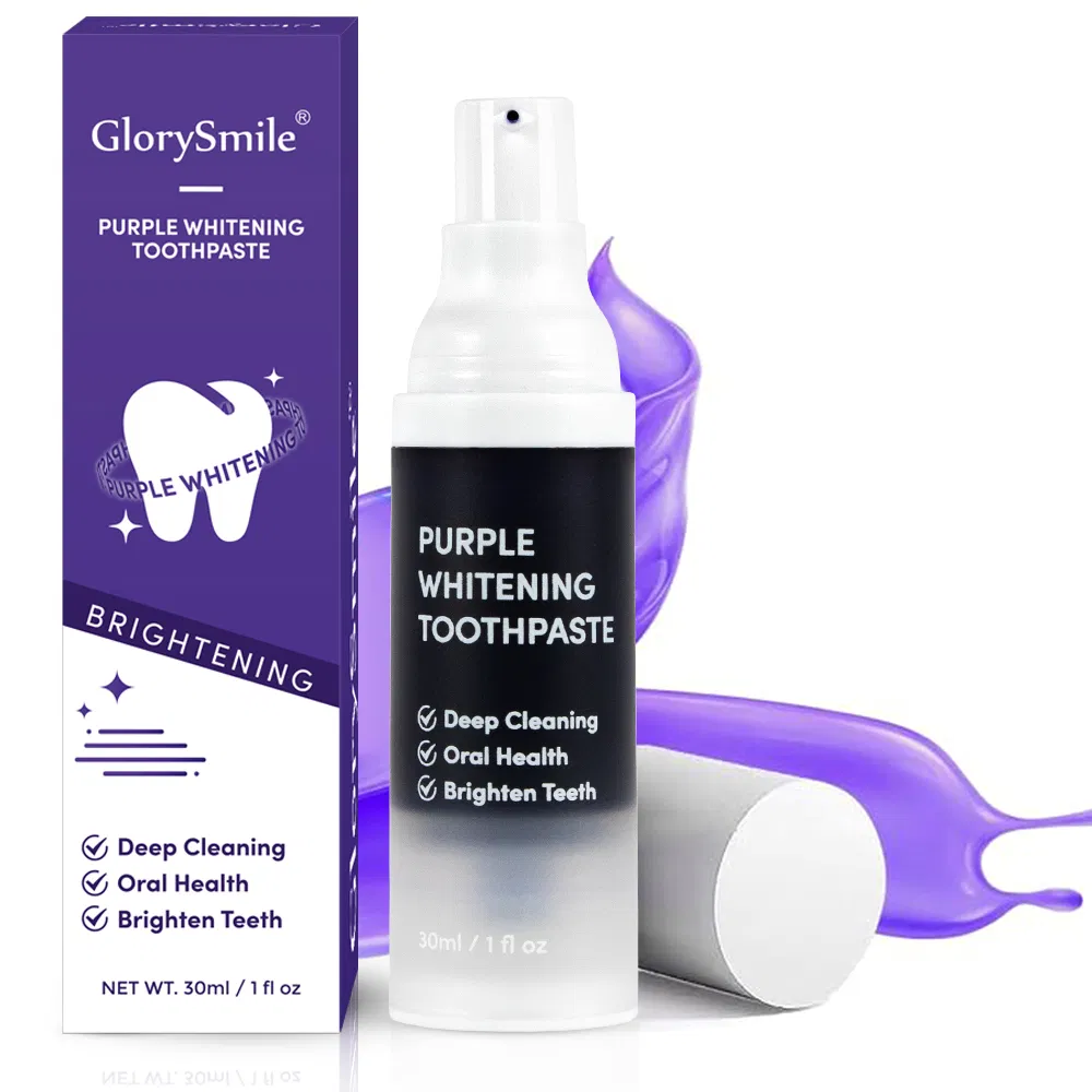 Teeth Whitening V34 Color Corrector Serum Toothpaste Purple Toothpaste