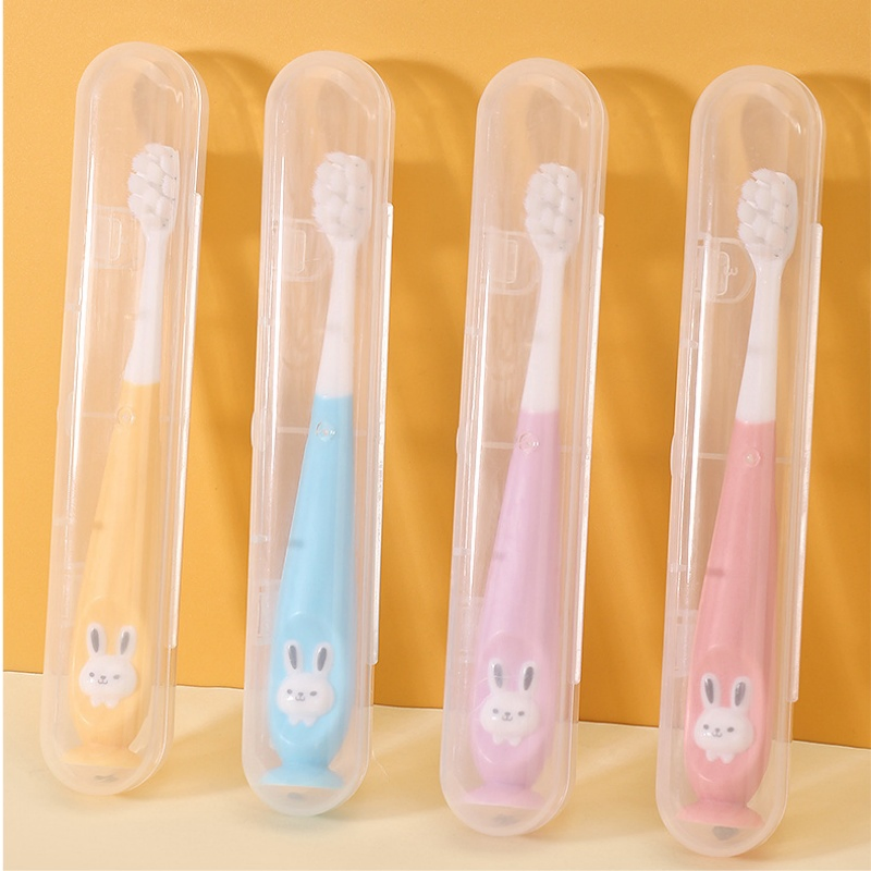Cartoon Rabbit Supersoft Bristles Toothbrush for Kids