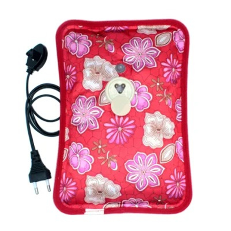 Customized Printed Mercerized PVC Electric Hot Water Bottle