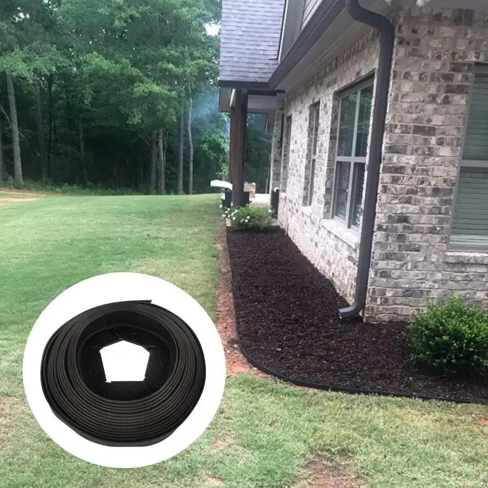 1 Set Lawn Fence Practical Non-Breakable Good Flexibility Flowerbed Supply Garden Paths Border Courtyard Supply