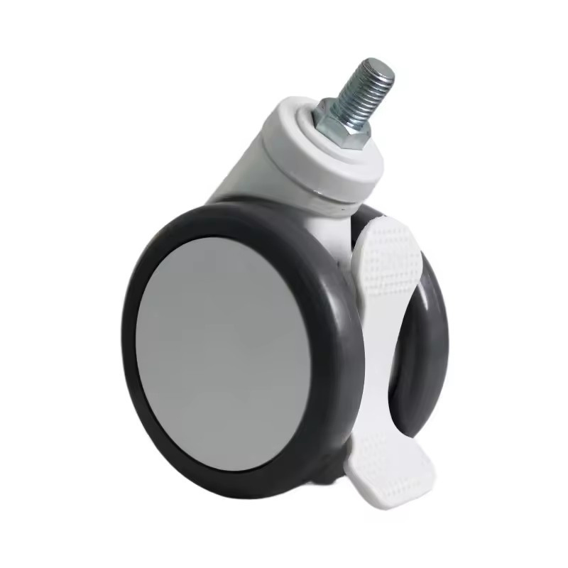 Medical Wheels Light Hospital Noise Free Rotating with Brake Medical Bed Wheels
