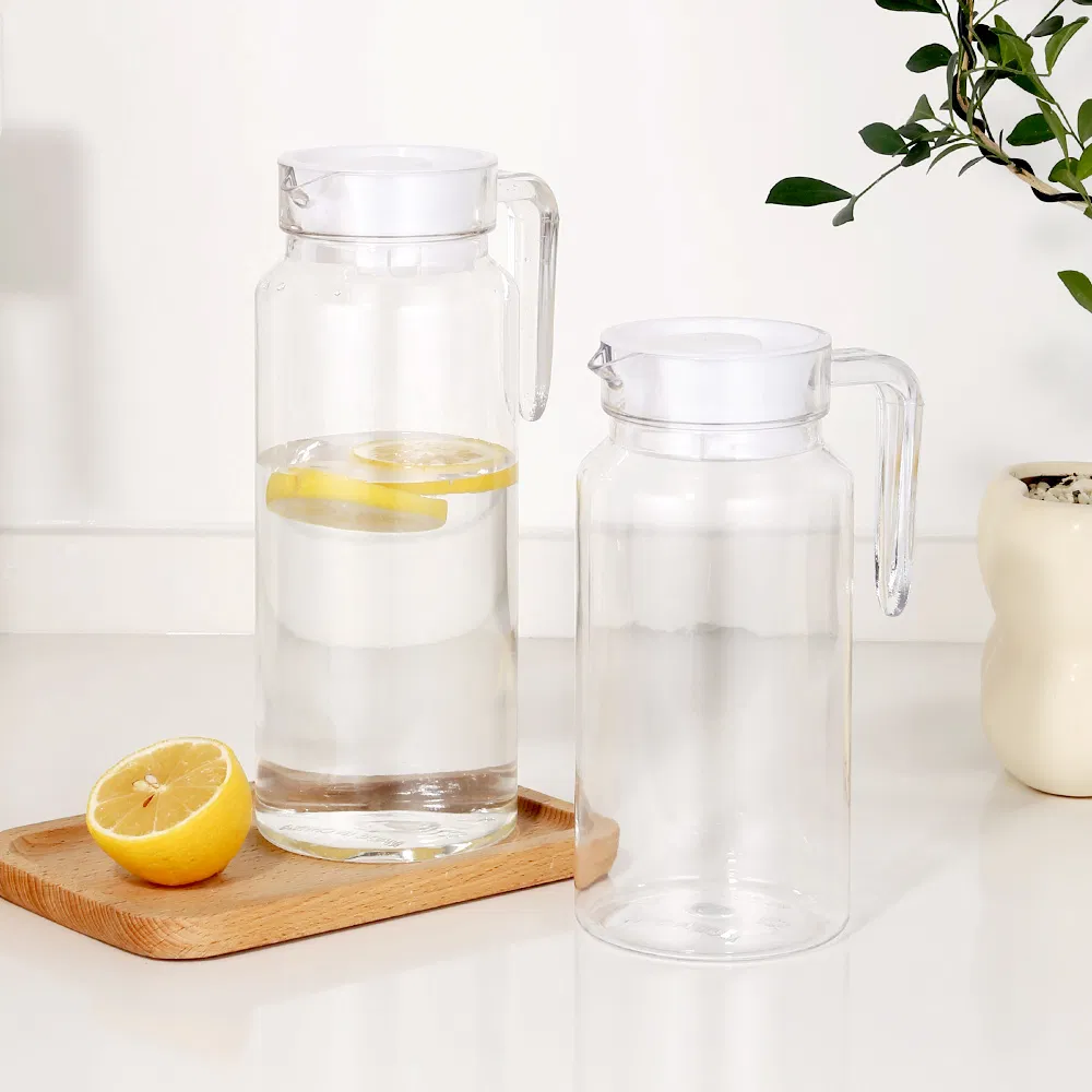 PC Material Clear Water Jug Plastic Beer Pitcher Ice Holder Water Pitcher