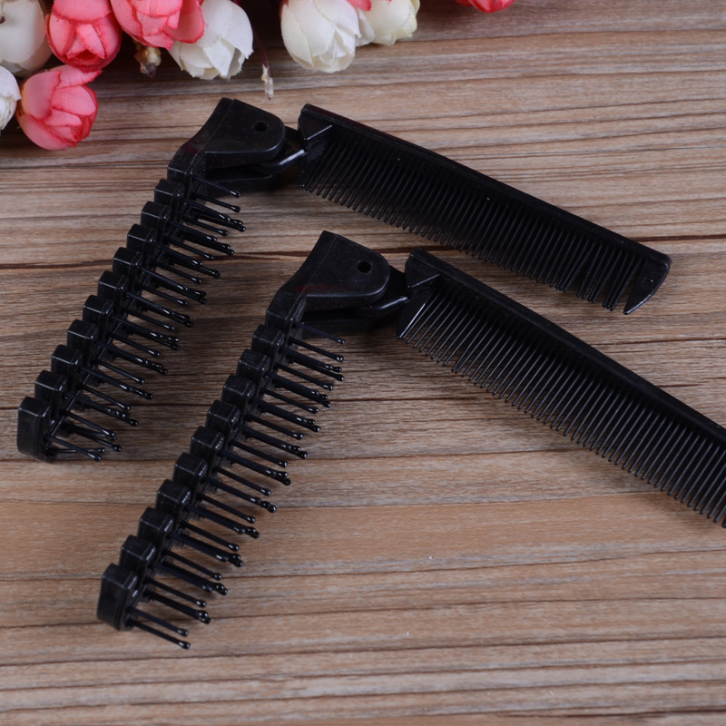 Different Shape Plastic Hair Comb /Disposable Hair Hotel Travel Comb /Natural Straw Eco-Friendly Comb