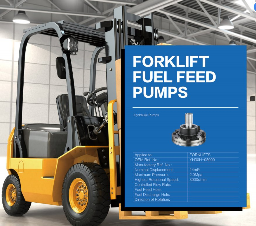 Гидравлический шестеренный насос для спецтехники