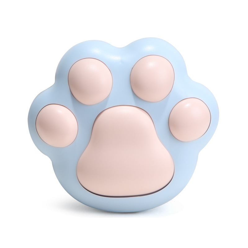 Factory Direct Portable Compact Cartoon Cute Fun Cat Paw Rechargeable Hand Warmer