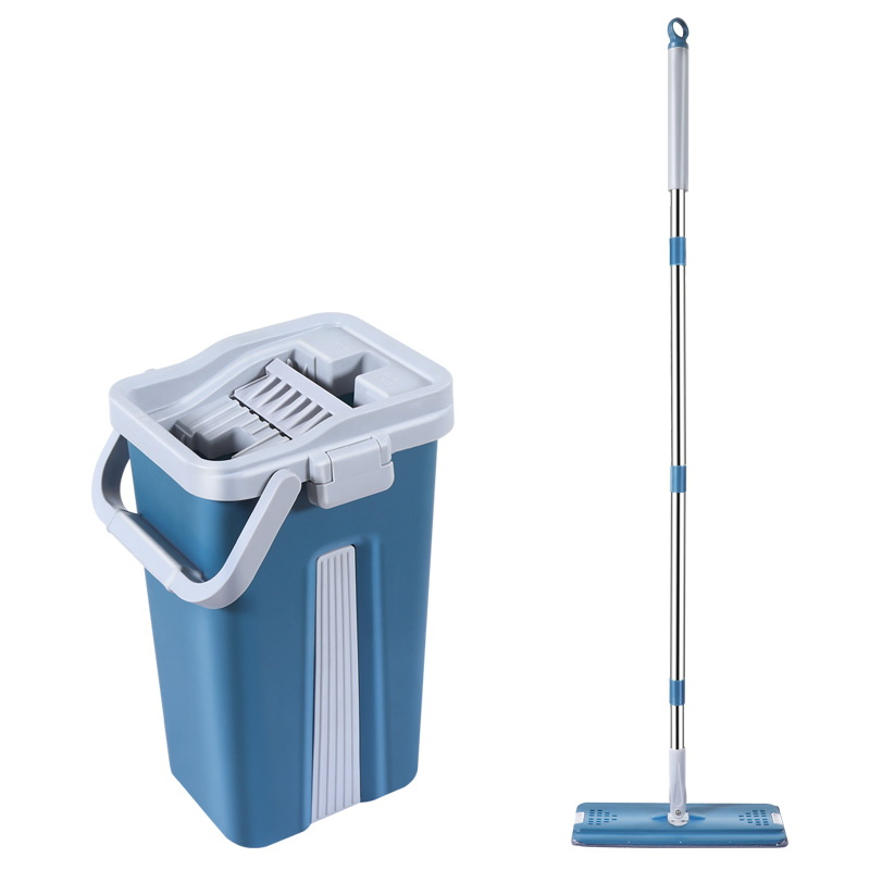 Best Selling Floor Magic Mop Easy 360 Spin Cleaner Bathroom Microfiber Rolling Flat Mop and Bucket Set