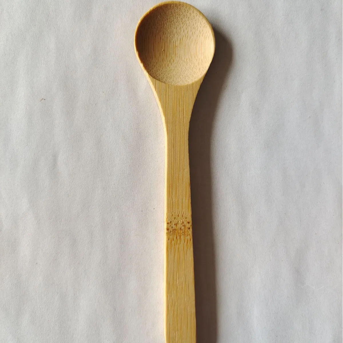 Cheap Simplicity Sisal Glow Wooden Solid Color Long Spoon