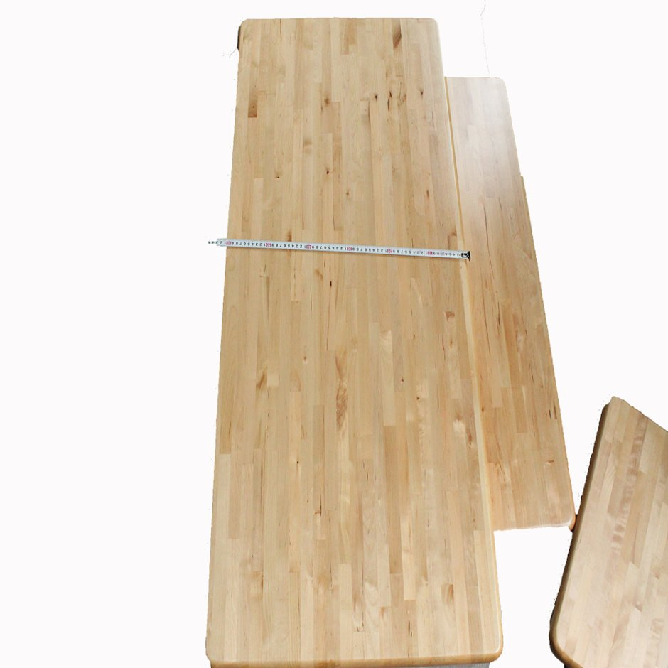 Premium Finger Joint Board Worktops, 8-12% Moisture, Eco Finish, Modern Kitchen or Bar