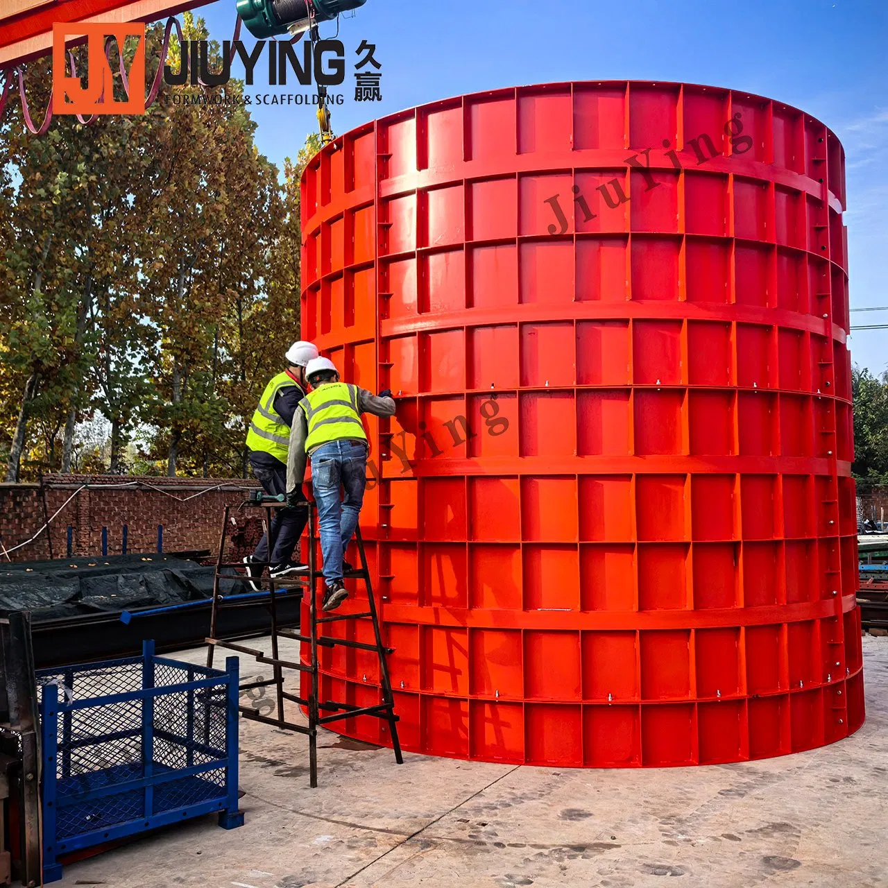 Efficient End Sturdy Custom Steel Formwork Solution for Bridge Columns