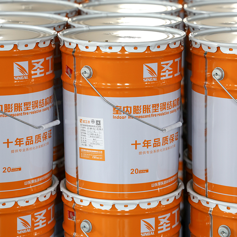 Chemical Building Material Construction Material Decoration Steel Stucture Intumenscent Fireproof Coating