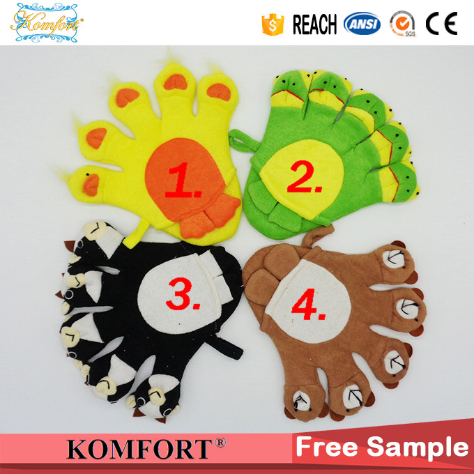 Promotion Baby Animal Bath Glove (KLB-075)