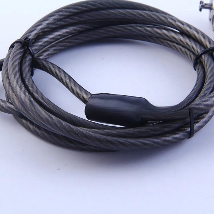 Extended Steel Cable Notebook Computer Security Anti-Theft Combination Lock, Universal Lock