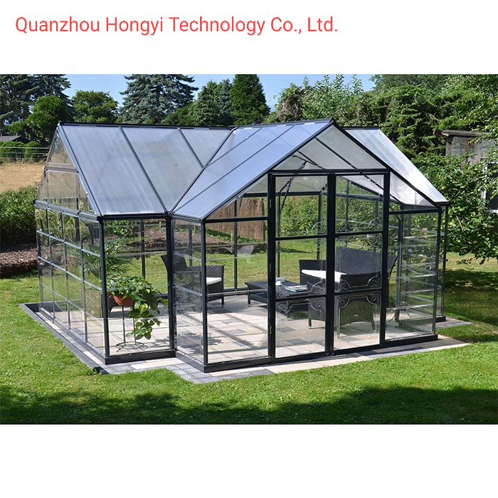 New Design Green House Aluminium Tempered Lowes Glass Sunroom