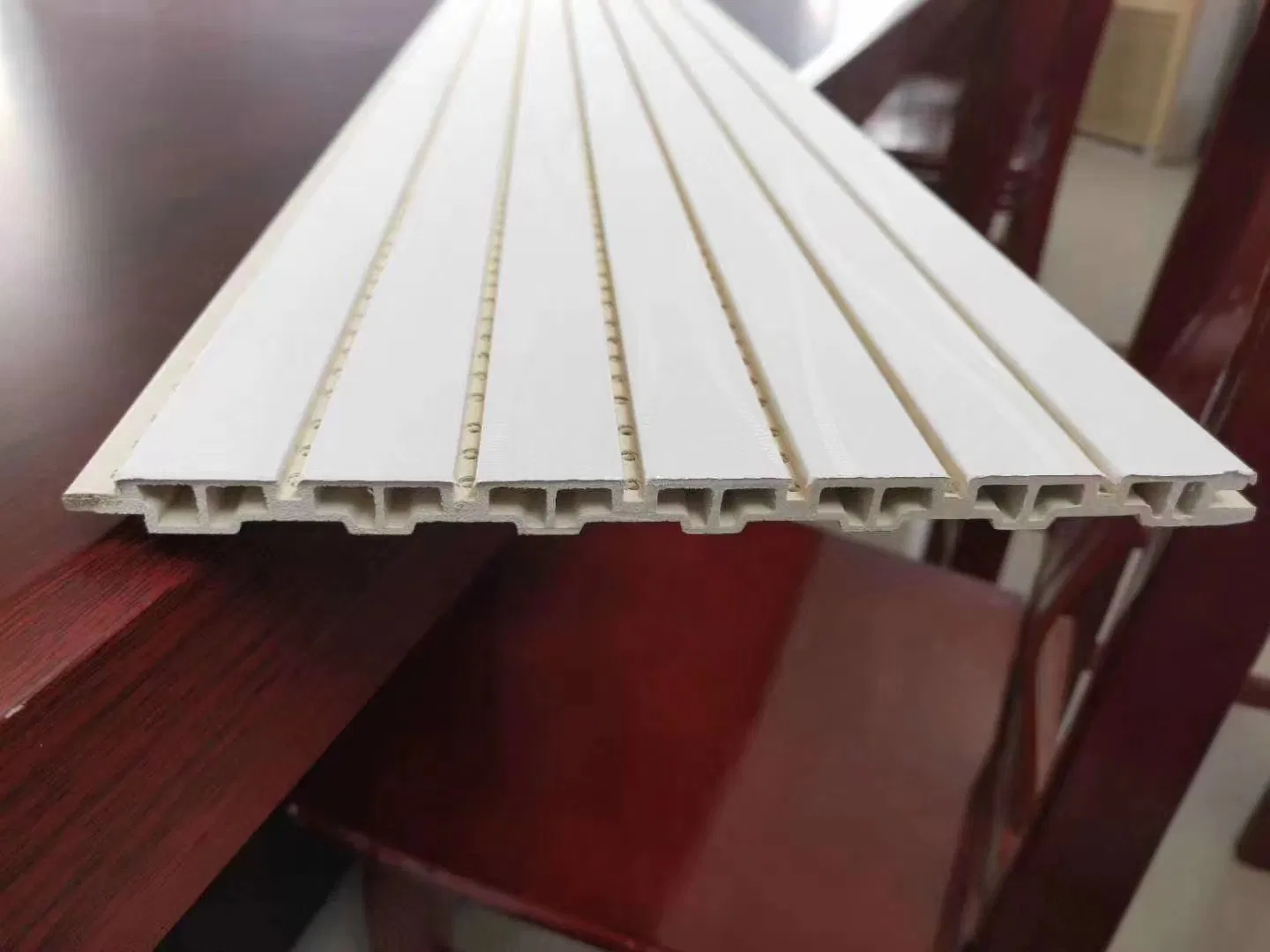 Recyclable 3D PVC WPC Spc UV Glossy Acoustic Soundproof Ceiling Decorative Wall Panel