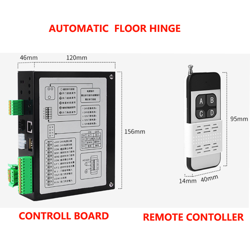 Underground Automatic Swing Door Operator Door Opener Closer