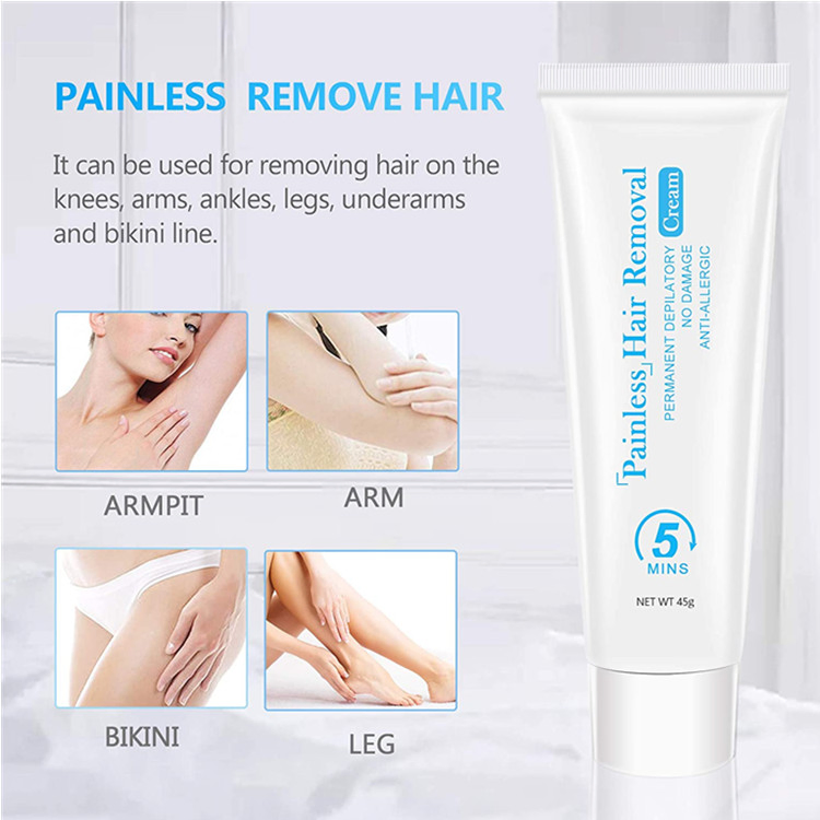 OEM/ODM Remover Painless Permanent Hair Removal Cream for Women and Men