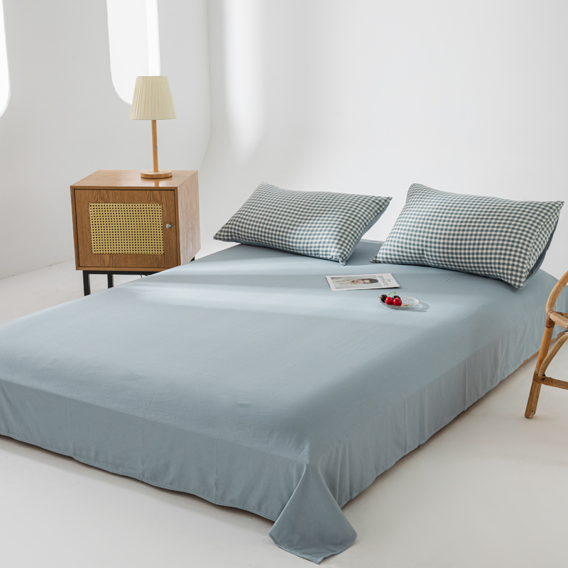 Customized Single Double Bedsheet Queen Size King Bed Fitted Sheets Luxury Printing Duvets Bedding Set