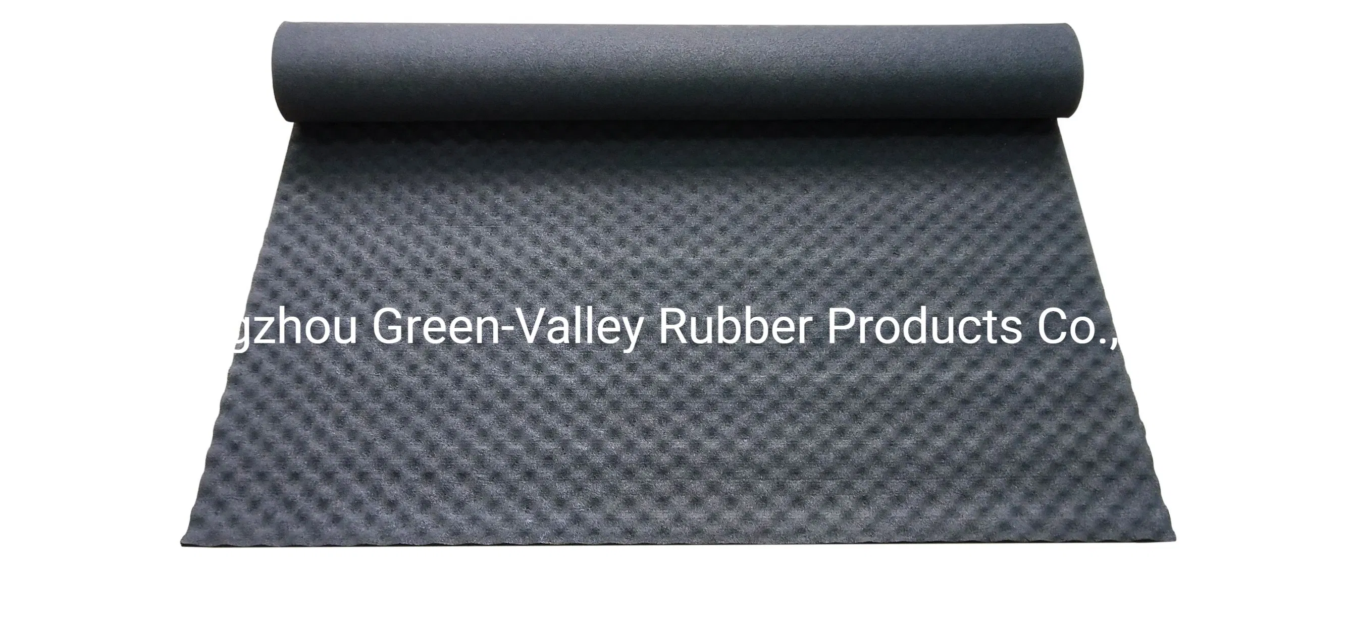 Carpet Underlayment Sound Insulation Factory Customized Noise Insulating Rubber Mat/Rubber Tiles