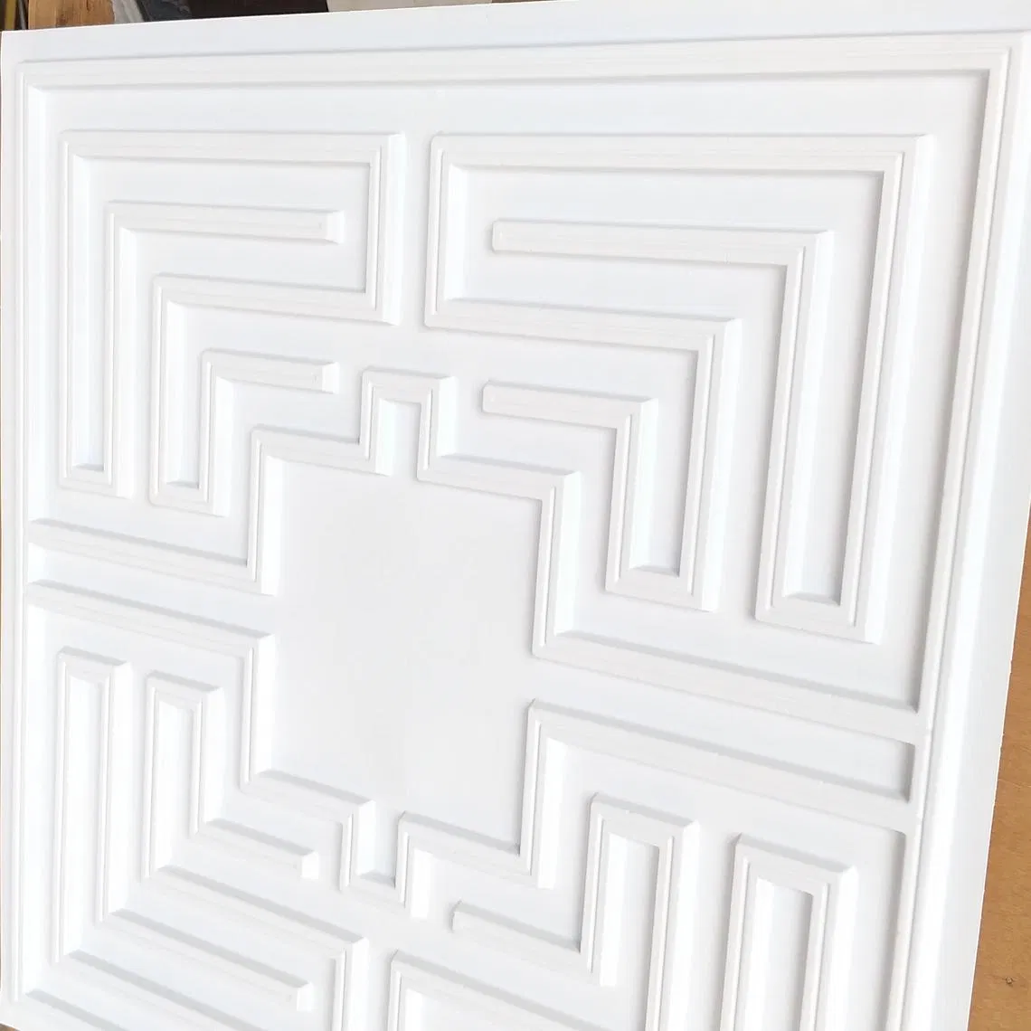 0.6mm Thickness Faux Tin Ceiling Tile PVC Panel