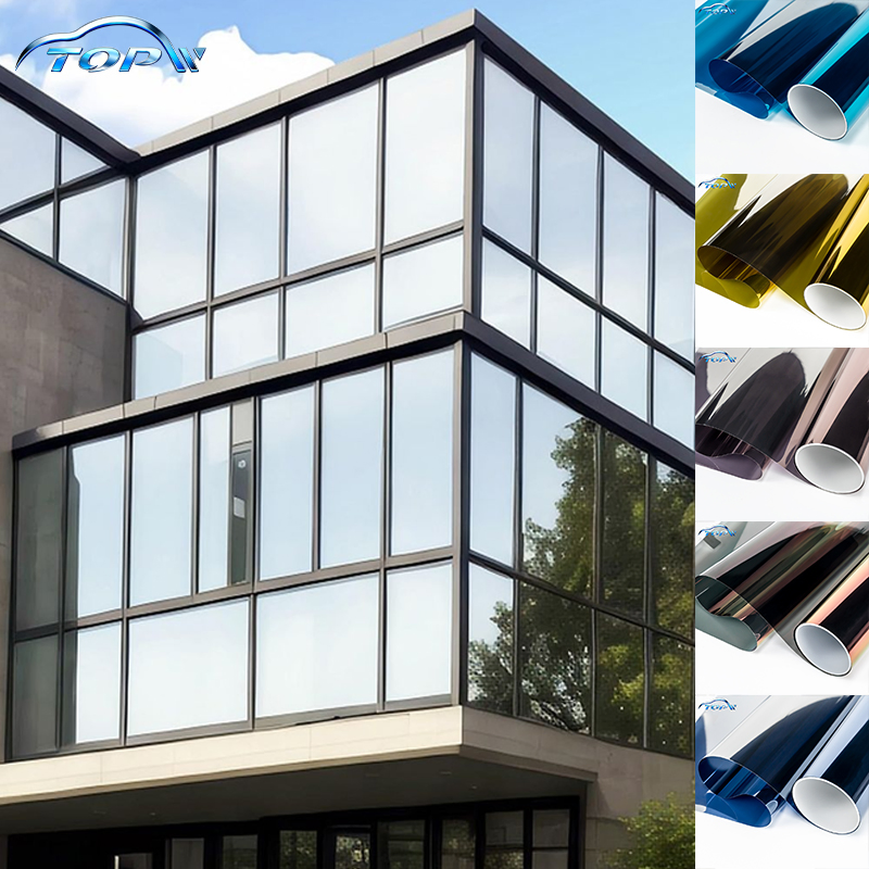 Window Film Building Decorative Color Film Building Film