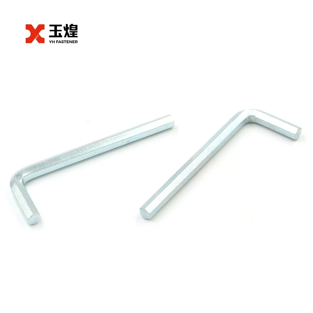 China Factory Stainless Steel Hex Socket Wrenches 4mm 5mm 6mm 7mm L Type Allen Key Hex Key