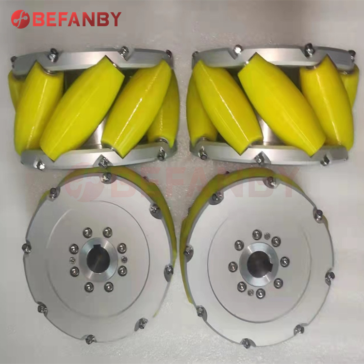 Heavy Duty S-S Industrial Agv Cart Mecanum Wheel 4 Inch 100 Kg