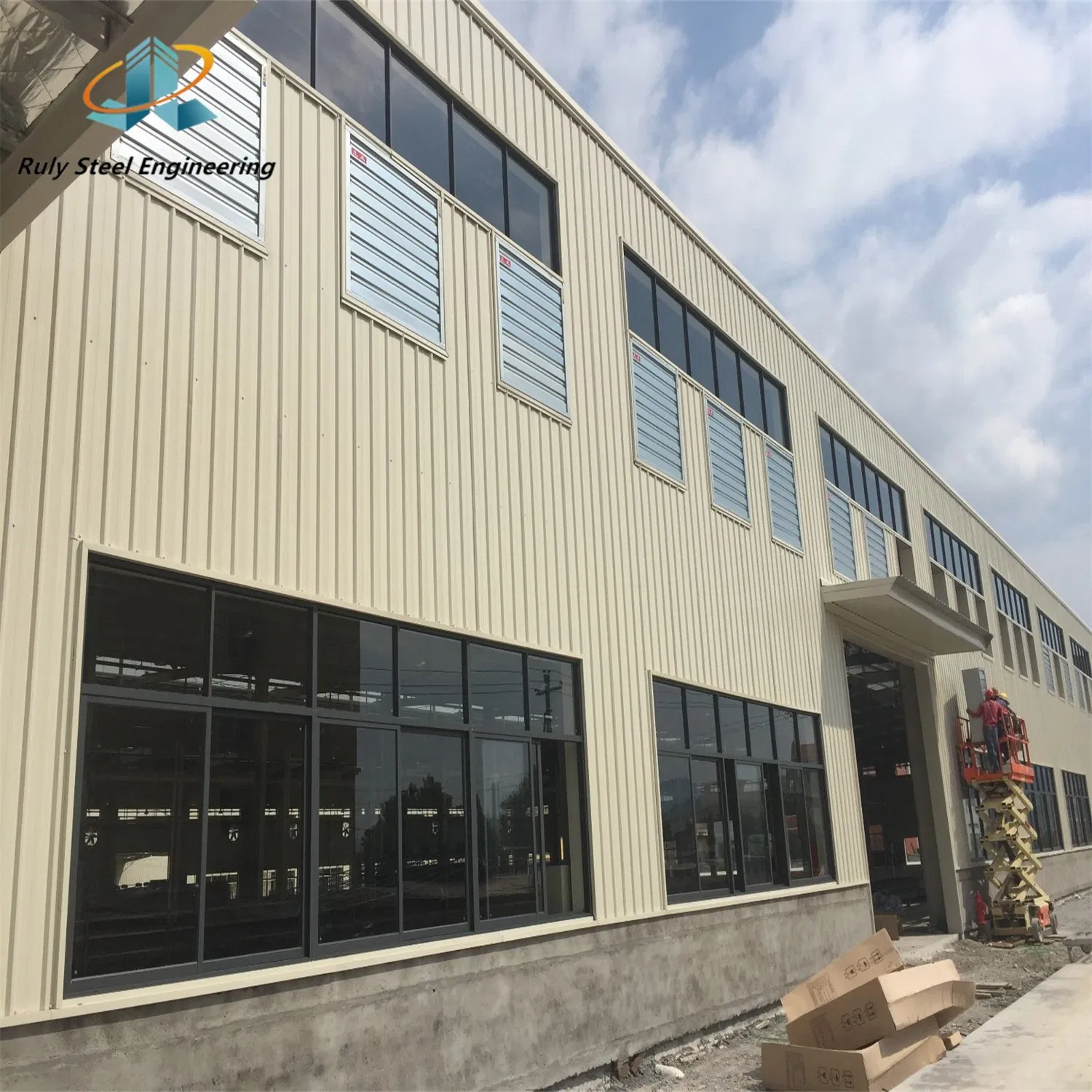 Prefabricated Steel Structure Roof Trusses Prefab Metal Workshop