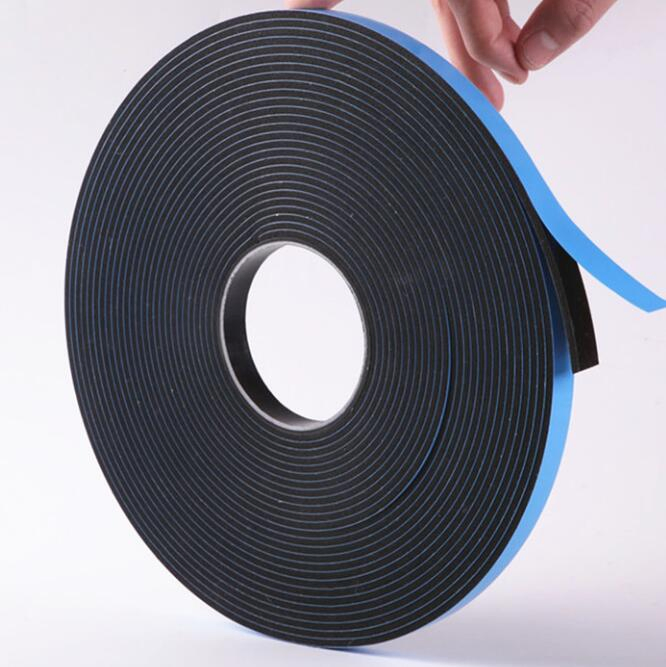 Construction Glass Structural PVC Foam Glazing Tape Self Fusing Silicone Repair Tape Acrylic Adhesive Foam Tape