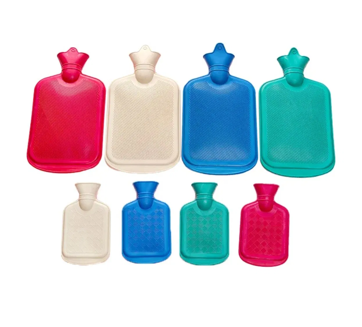 Hot Selling Cheap Rubber Hot Water Bottle Heat Therapy 2000ml Hot Water Bag with Fleece Cover