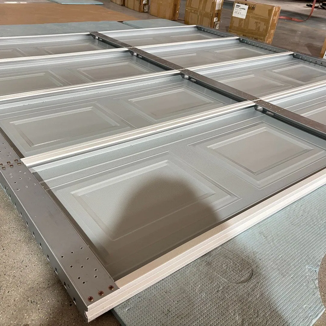 Economic Single-Sheet Steel Garage Door with Weather-Resistant Pre-Painted Surface