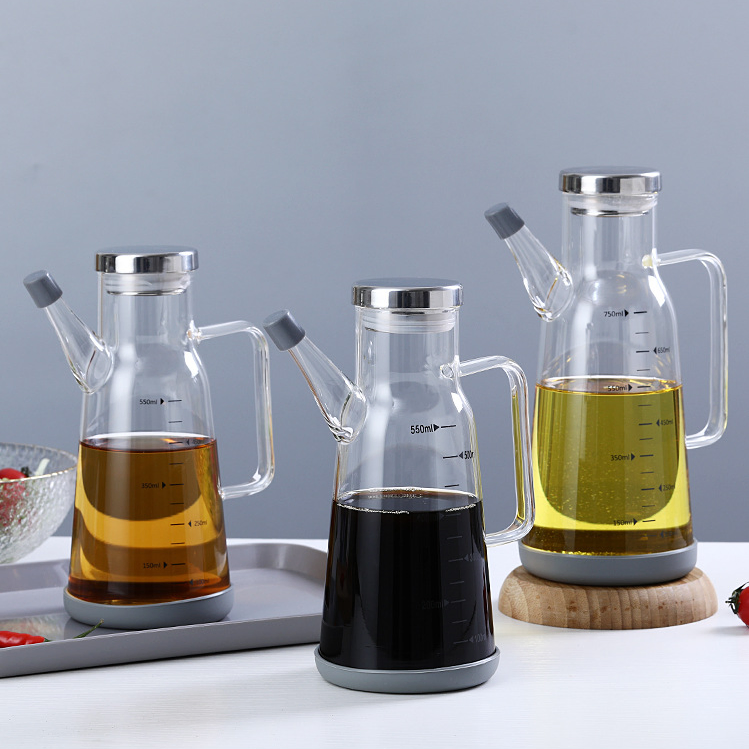 Big Capacity Oil Pot Glass Water Pot Teapot for Sale