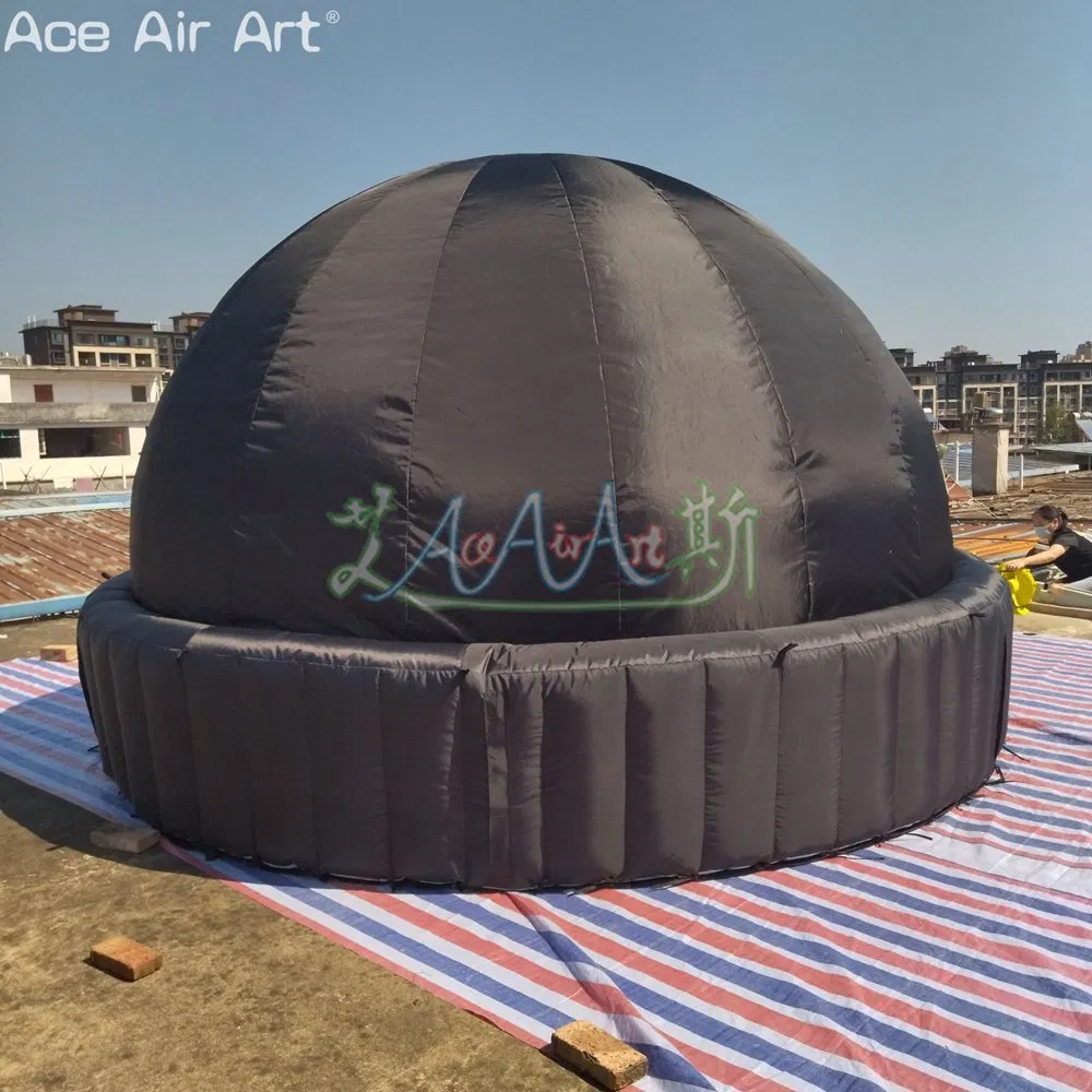 Customized Inflatable Projection Dome Tent Planetarium Marquee Indoor Viewing with White Screen Projection