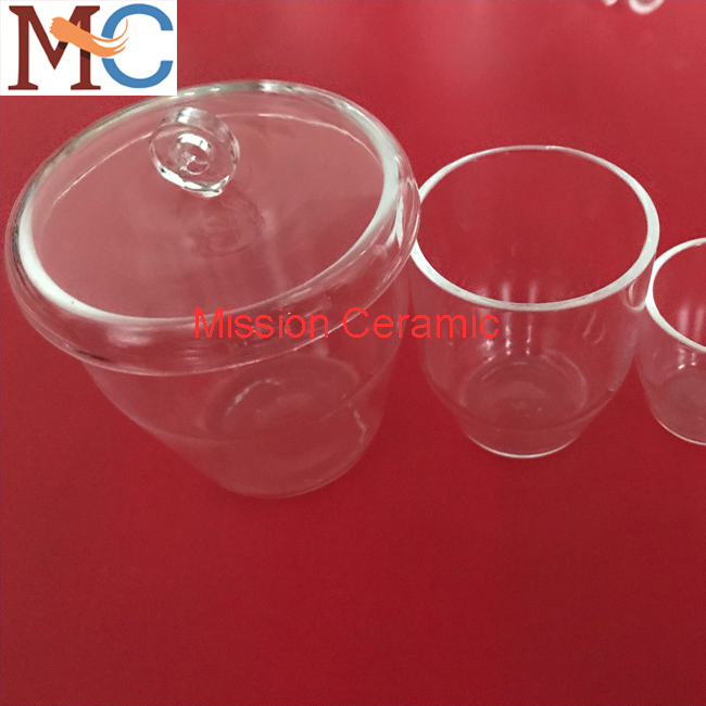 Кварцевые тигли из плавленого кварца Sio2