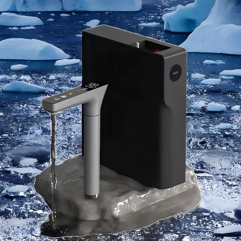 Hot Water Heating Machine with Preheating and Instant Heating Heat Pump Heater