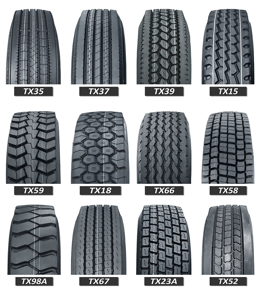 Топ-10 коммерческих шин для грузовиков Китай 11R22.5 295/75R22.5 315/80R22.5 12R20