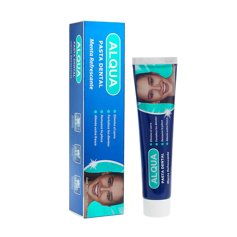 OEM Branded Plaque Stain Removal Fresh Breath Home Mint Formula Toothpaste Without Fluoride