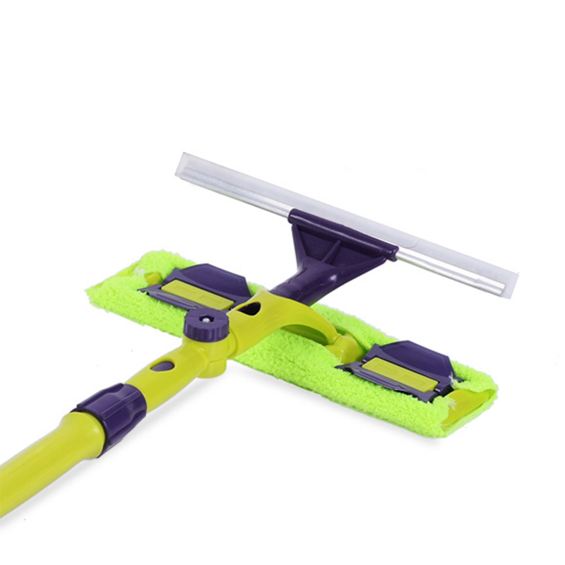 Выдвижная щетка-скребок для окон с телескопической ручкой