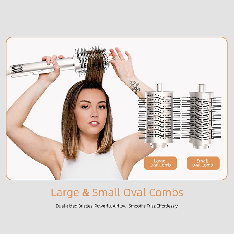 8 in 1 Ionic Hair Styler Curler with Air Dryer Brush