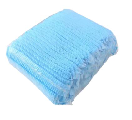 Disposable PP Nonwoven Bouffant Cap Round Cap for Food Service etc